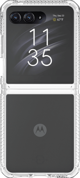 Hybrid_R case for motorola razr+ Clear