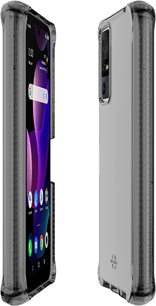 Spectrum_r Clear Case For TCL 40 XE 5G Smoke