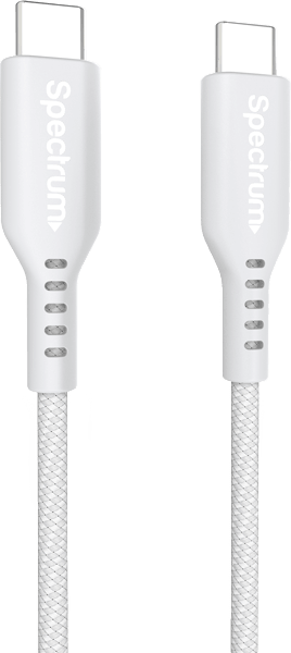 6FT USB-C to USB-C Cable White