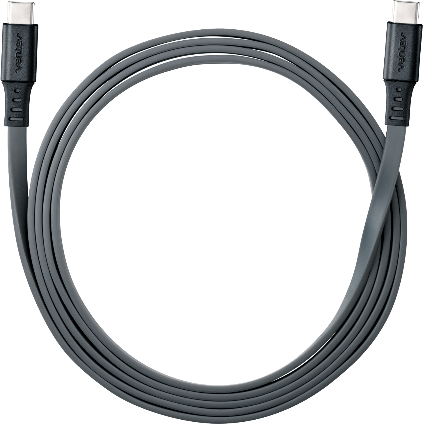 6FT - Chargesync USB-C - C 2.0 Cable Gray