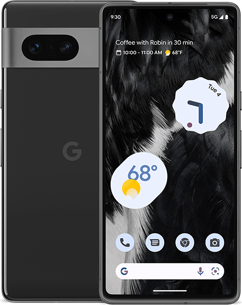 Google Pixel 7 Pro in Obsidian