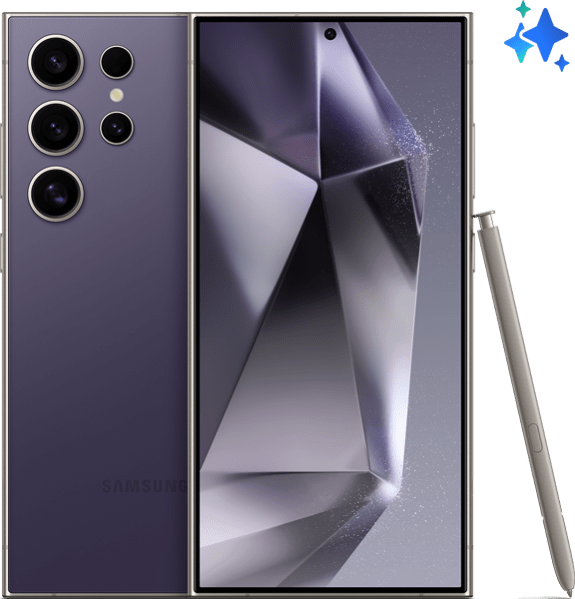 Samsung Galaxy S24 ULTRA in Titanium Violet