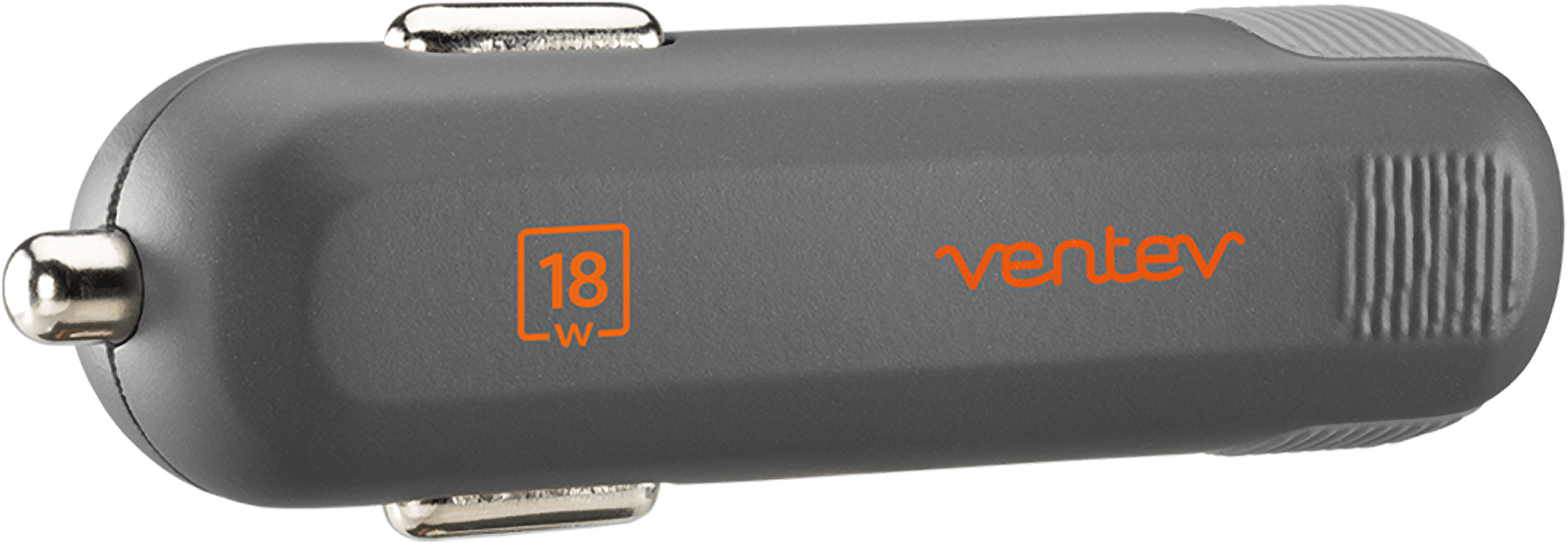 18w Dashport Pd1180 USB-C Car Charger Gray