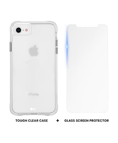 Tough Case/Screen Protection Pack for iPhone SE