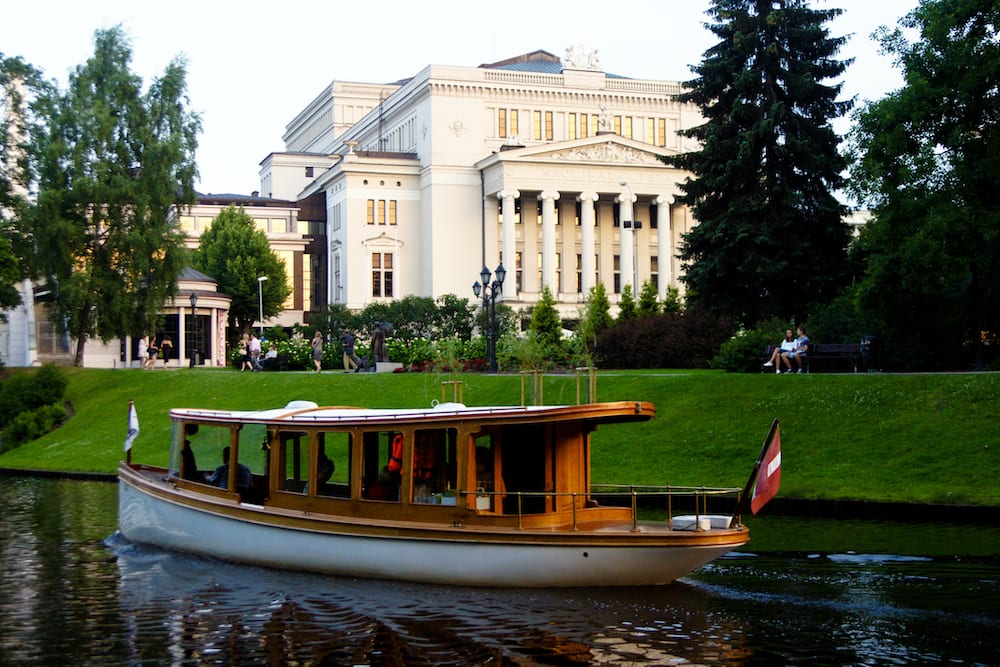 Riga by Canal