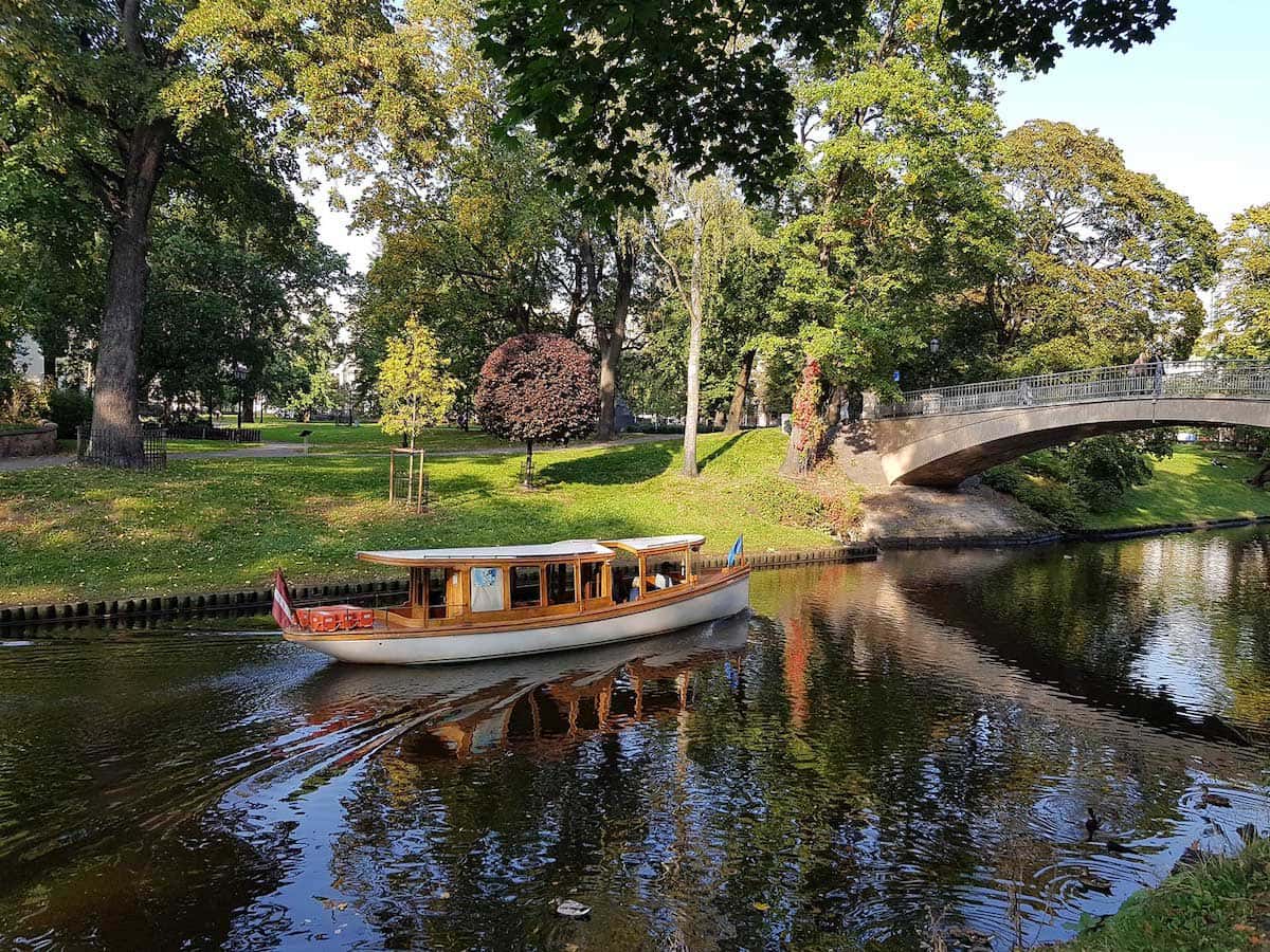 Riga by Canal