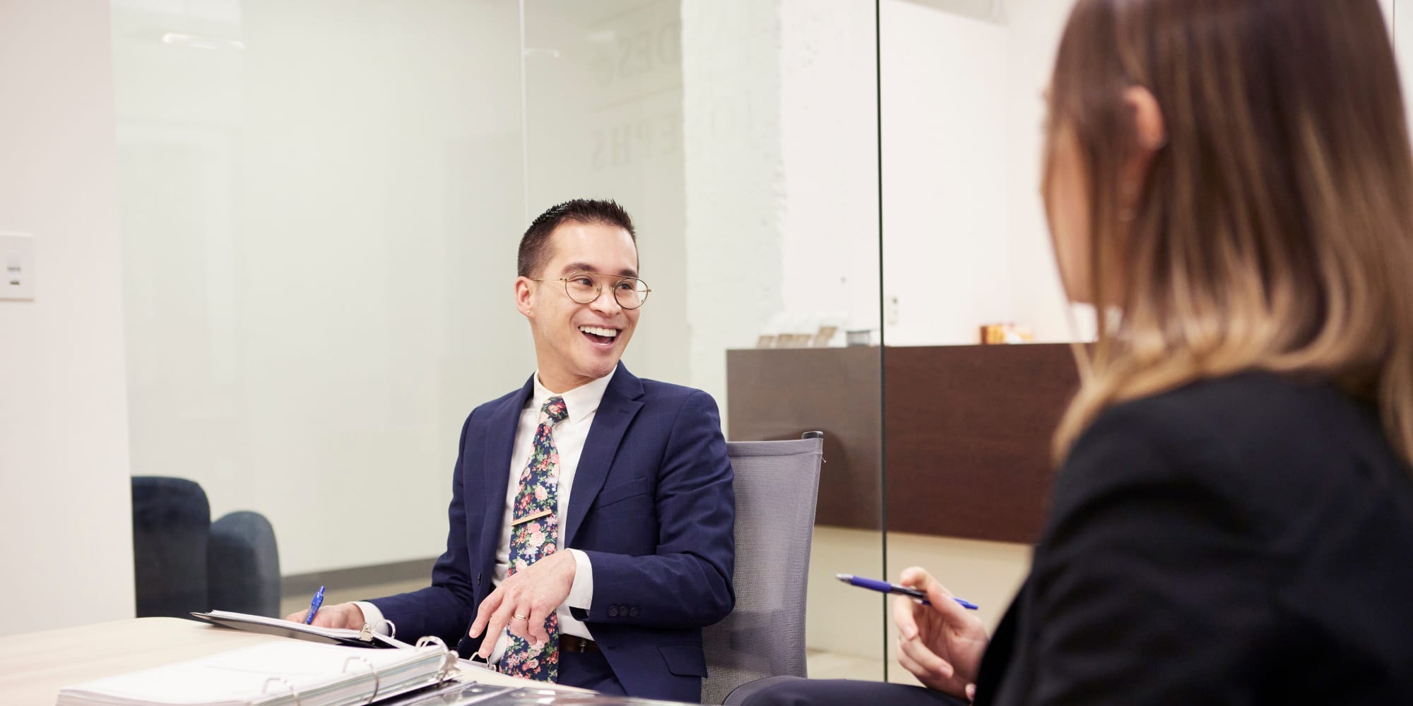 Attorneys in a stand up meeting