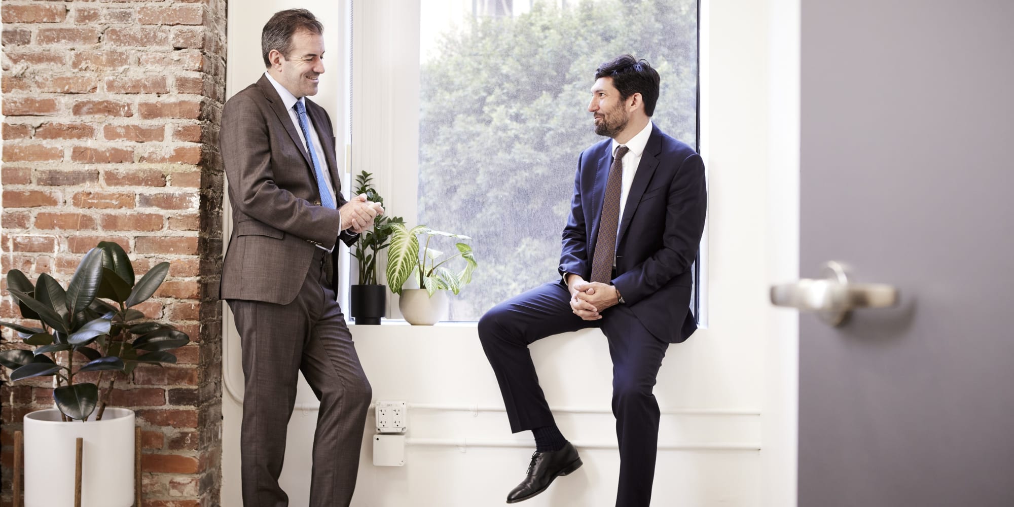 attorneys having a meeting