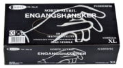 ENGANGSHANSKER NITRIL SORTE PUDDERFRI 100PK. STR. XL