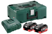 BATTERISETT 2X8,0AH LIHD+ULTRALADER I METALOC, METABO