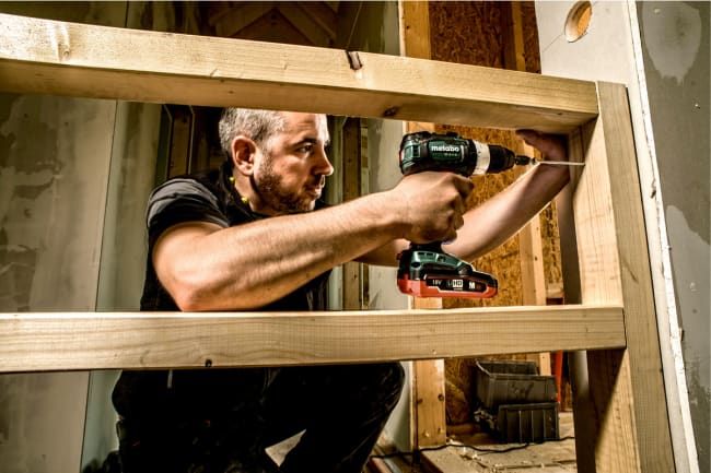 BATTERIDRILL BS 18 LT BL 2X4 0AH LIHD METABO Ledende importor av mur og fliseverktoy samt vatromsrelaterte produkter Spesialverktoy