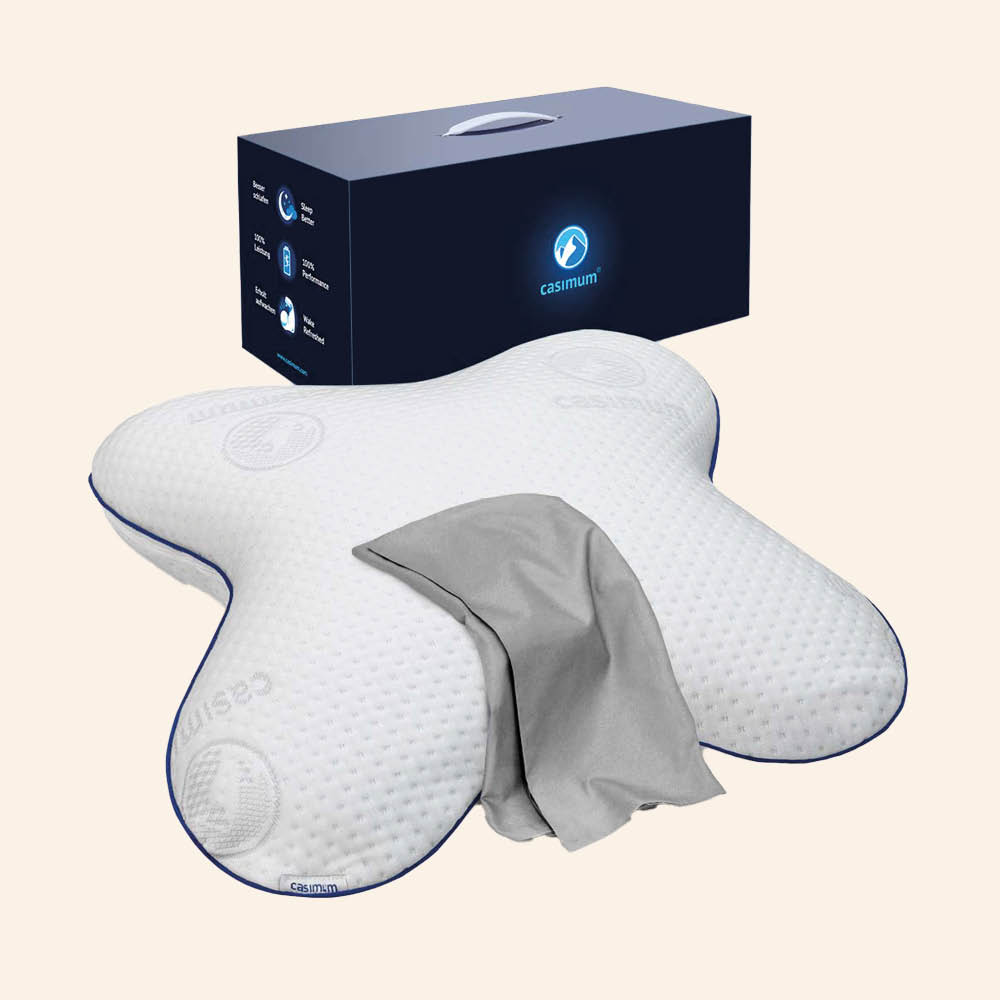 Schmetterlingskissen »BUTTERFLY«, Memory Foam, sehr gute Ergonomie, zertifiziert vom Institut für Gesundheit & Ergonomie - cm | casimum