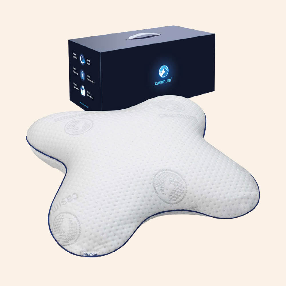 Schmetterlingskissen »BUTTERFLY«, Memory Foam, sehr gute Ergonomie, zertifiziert vom Institut für Gesundheit & Ergonomie - cm | casimum