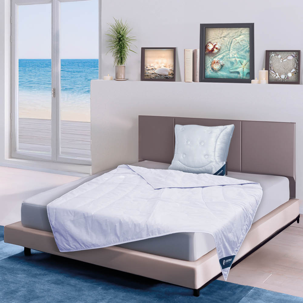 Kamelhaardecke »LUXUS« – 100% Kamelhaar für ein luxuriöses Schlaferlebnis - 155x200 cm | casimum