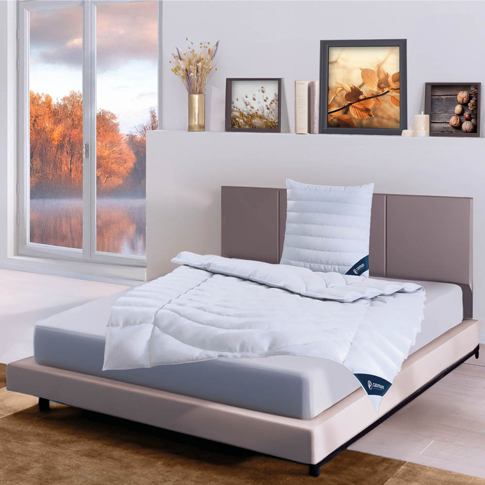 Faserdecke »COMFORT« – 100% Polyester mit luftiger 3D-Hohlfaser für erholsame Nächte - 135x200 cm | casimum