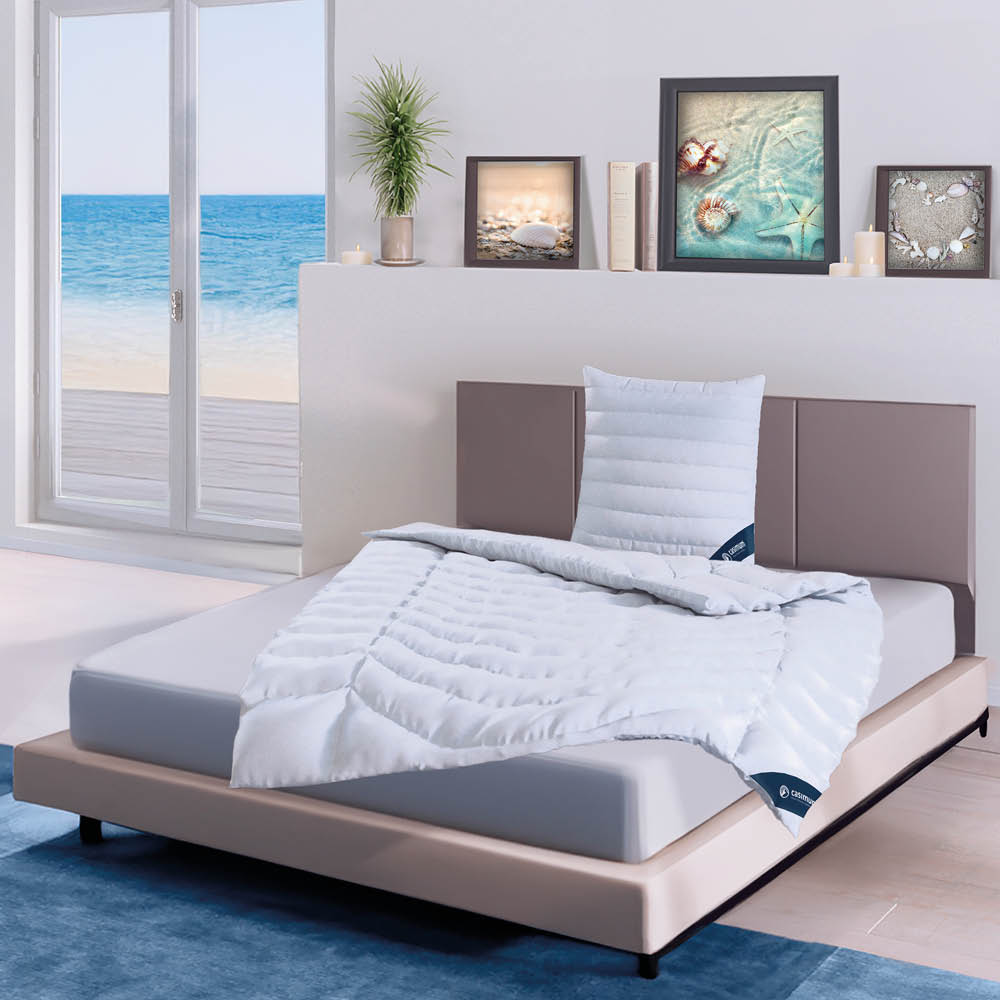 Faserdecke »COMFORT« – 100% Polyester mit luftiger 3D-Hohlfaser für erholsame Nächte - 135x200 cm | casimum
