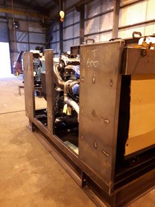 Completing the construction of the container
