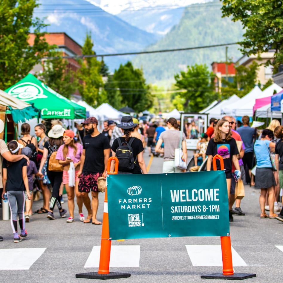 The Local Food Initiative Farmers' Market in Revelstoke
