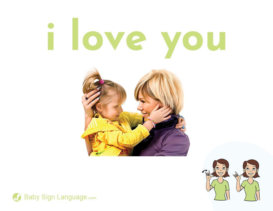 I Love You Baby Sign