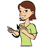 equal American Sign Language (ASL)