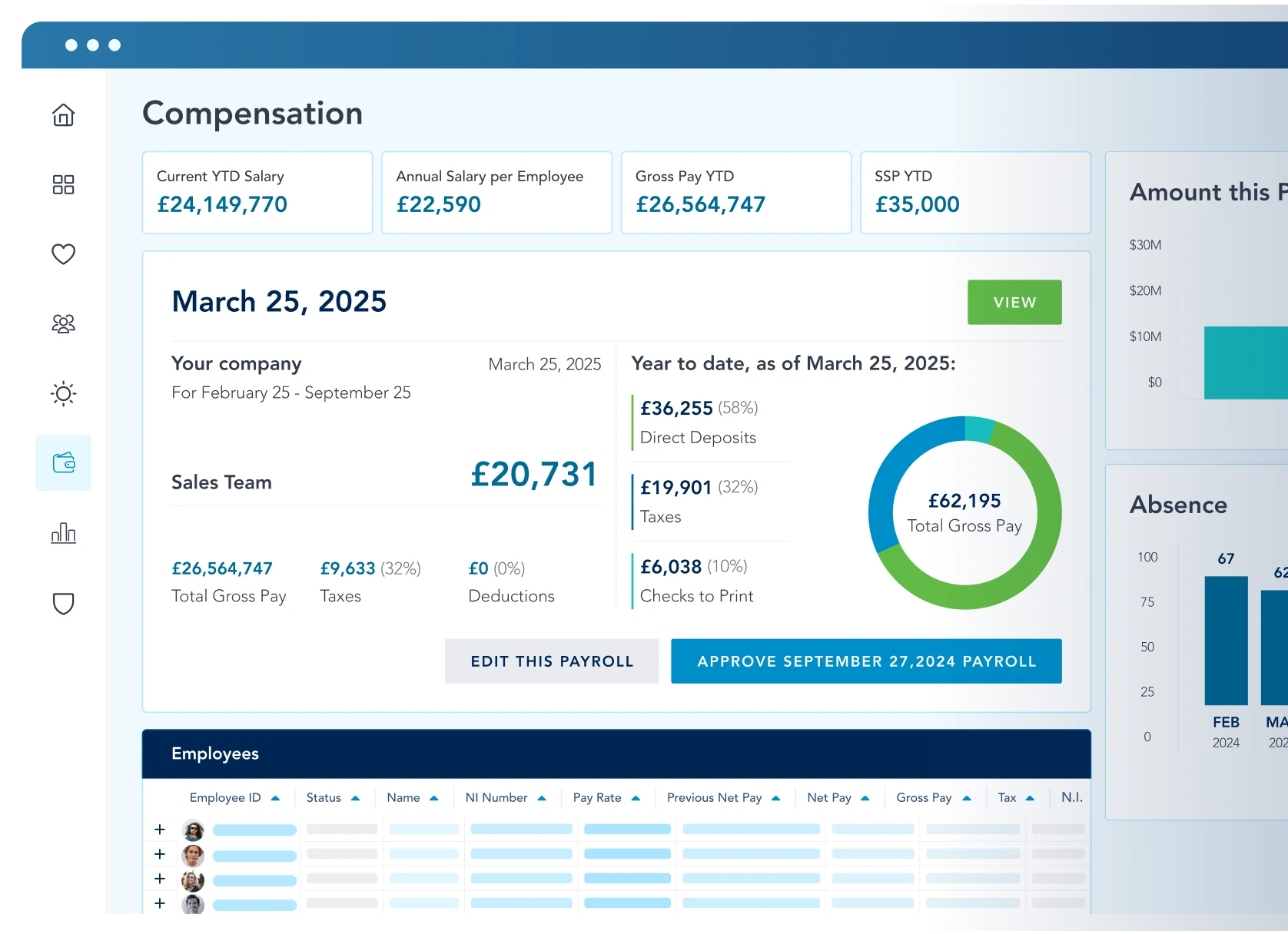 #1 software for fast, compliant payroll
