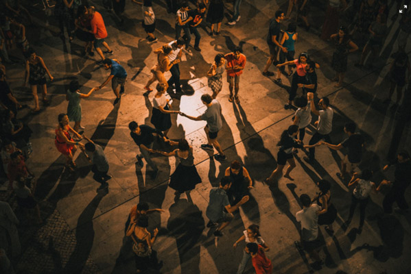 Gibara Cuba people dancing