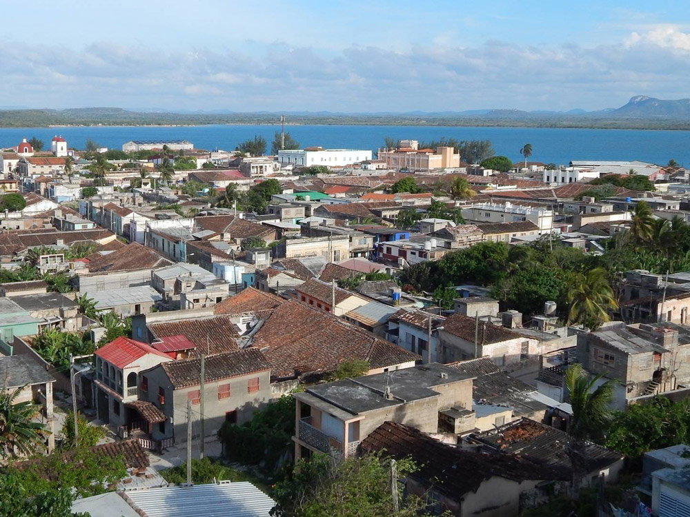 Gibara Cuba gibara from above