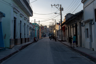 Gibara Cuba main street of gibara