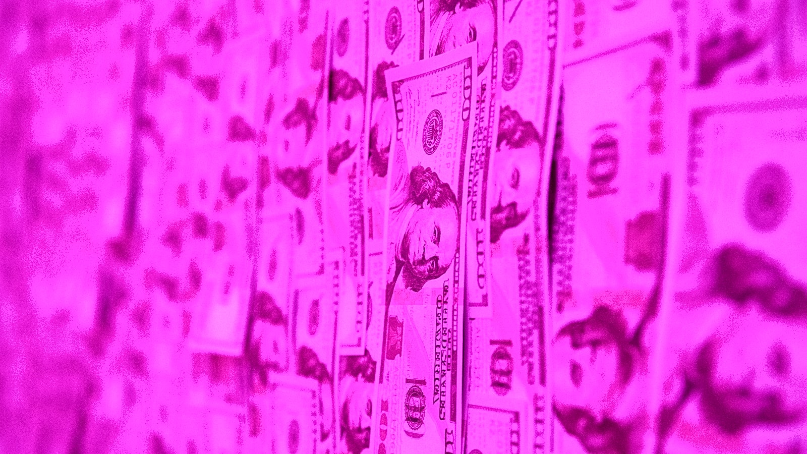 Pink Retro Money Louis Vuitton Room