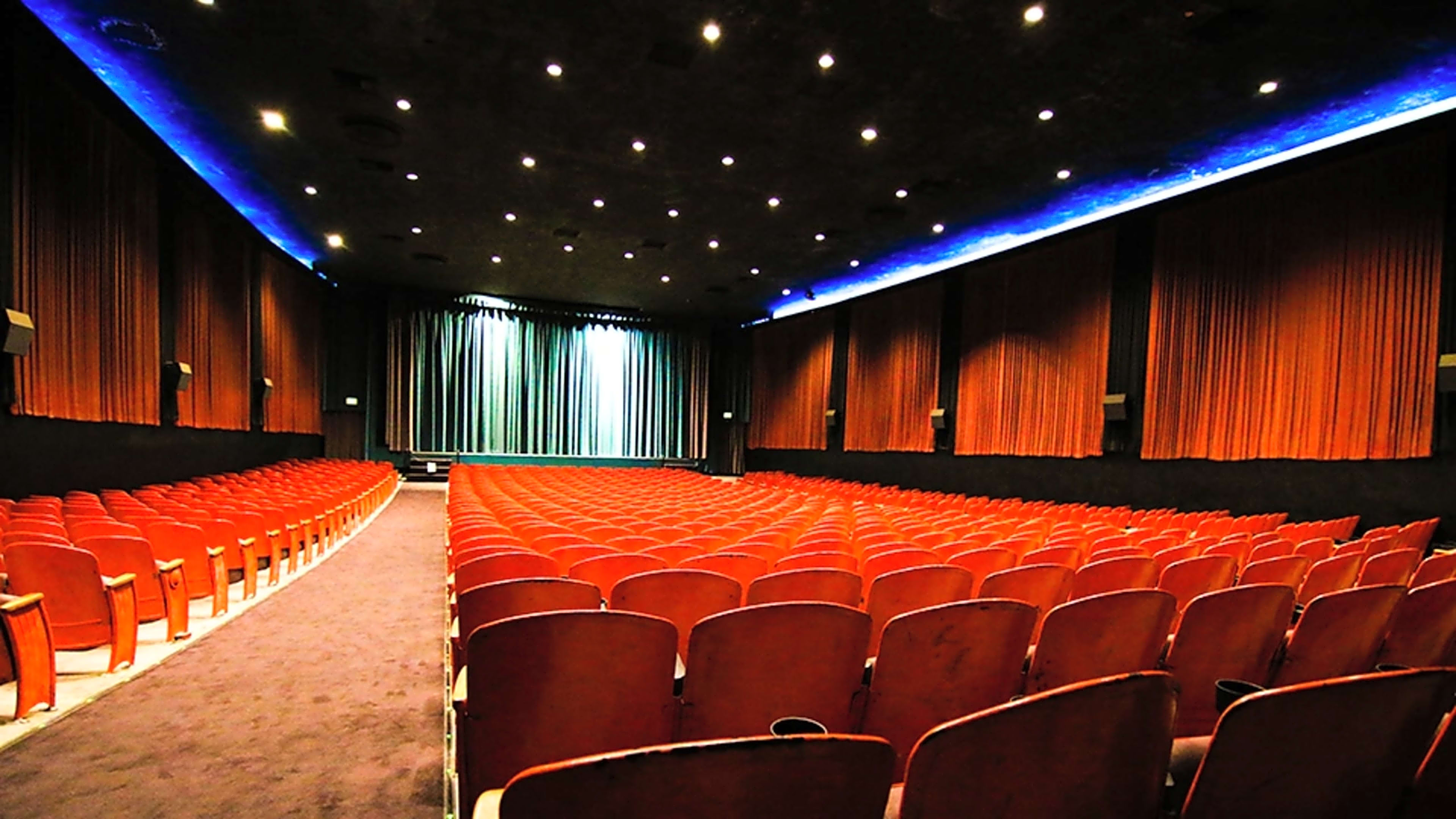 Old-Fashioned Single-Screen Movie Theater, , | Rent it on Splacer