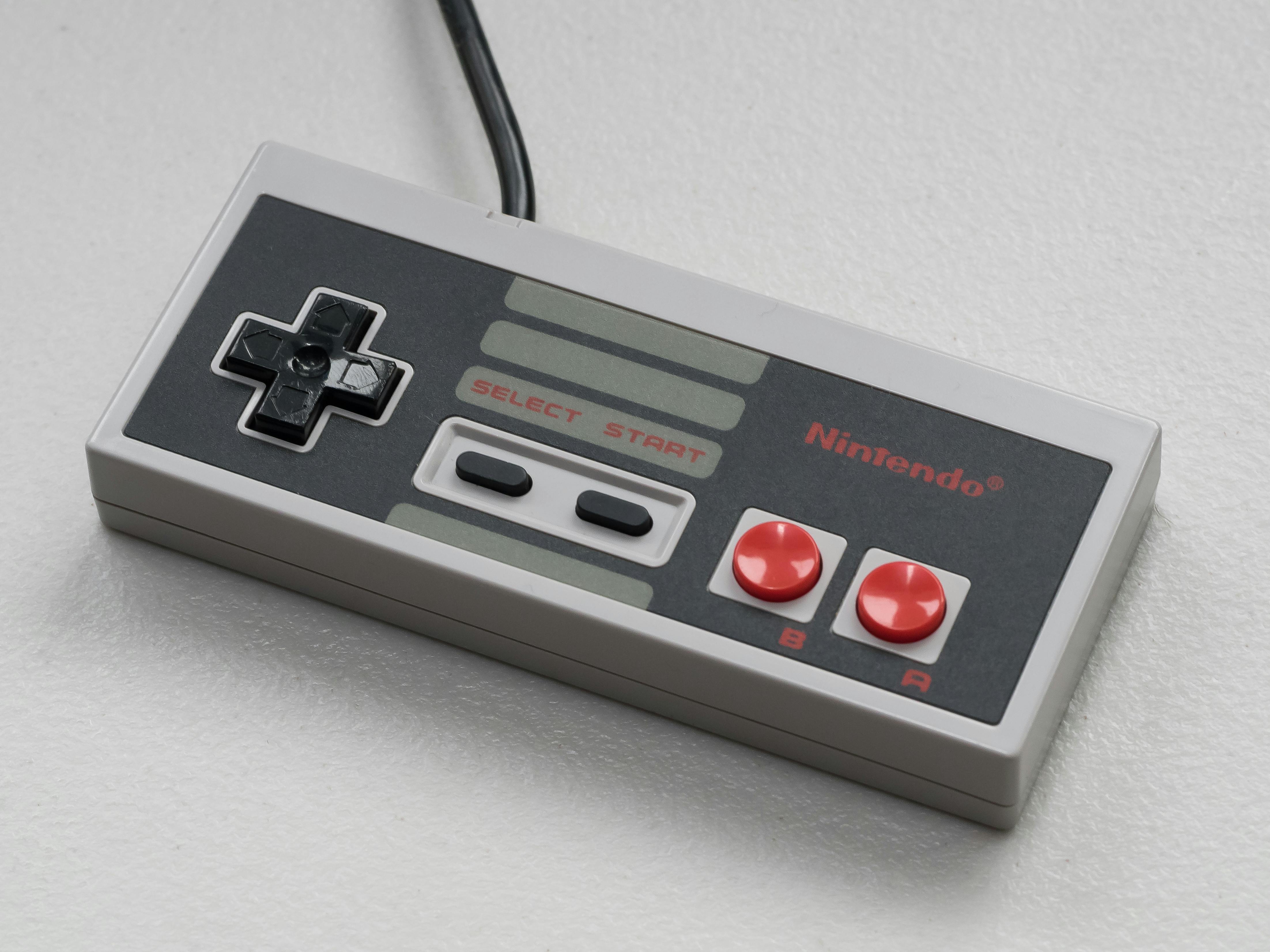 Vintage Video Game Console
