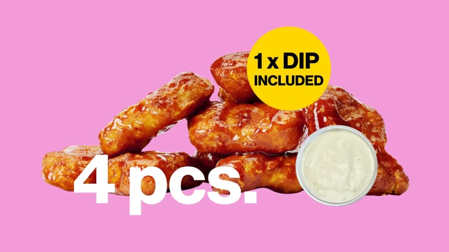 HOTHONEY.NUGGETZ 4 pcs + 1 dip