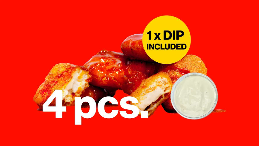 ORIGINAL.NUGGETZ 4pcs + kot.DIP