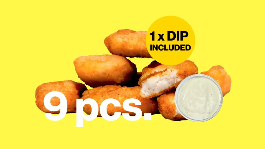 kot.NUGGETZ 9pcs + kot.DIP