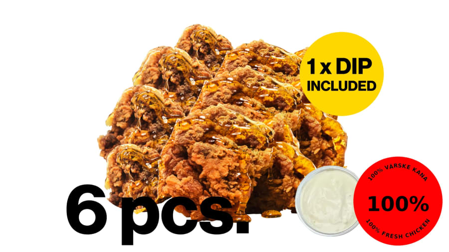 kot.WINGS 6pcs + kot.DIP