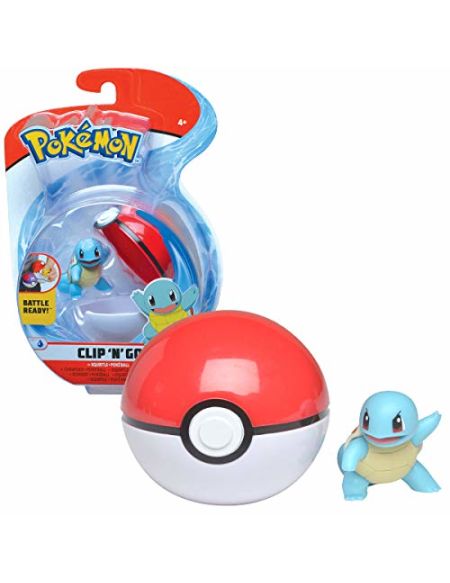 Bandai - Pokémon - Poké Ball & sa figurine 5 cm Carapuce - WT97642