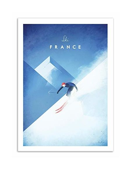 Wall Editions - Art-Poster - Ski France - Henry Rivers