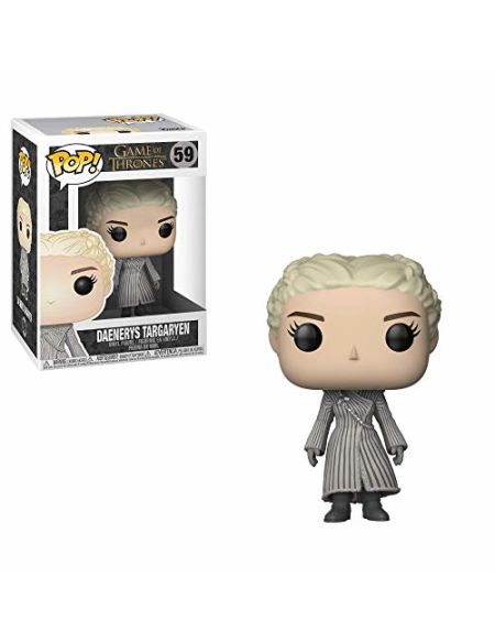 Figurine Pop! Game of Thrones - Daenerys (Manteau Blanc)