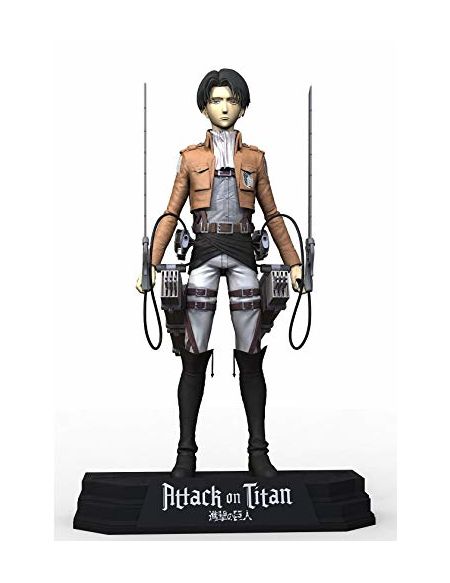 Up Close Attack on Titan Figurine Levi Ackerman