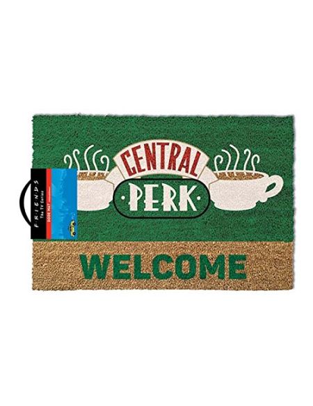 Friends Door Mat Paillasson 40 x 60 cm (Central Perk), Multicolore, 40 x 60 x 1, 4 cm