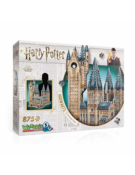 Wrebbit 3D Harry Potter Poudlard-La Tour Astronomie 3D-Puzzle, W3D-2015