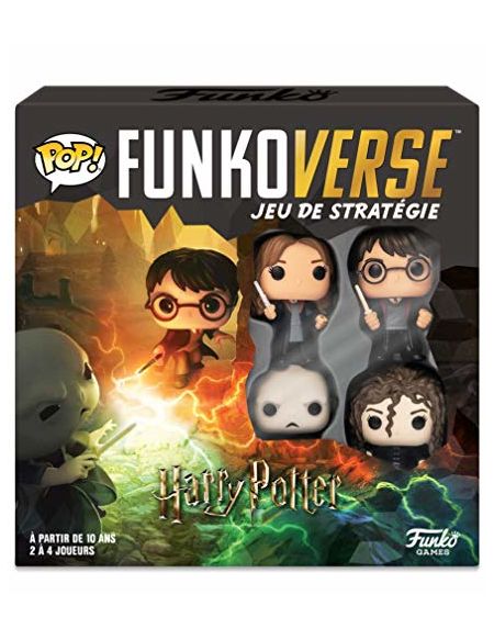 Funko- Pop Funkoverse: Battle in The Wizarding World Board Game, 43476, Multi Colour