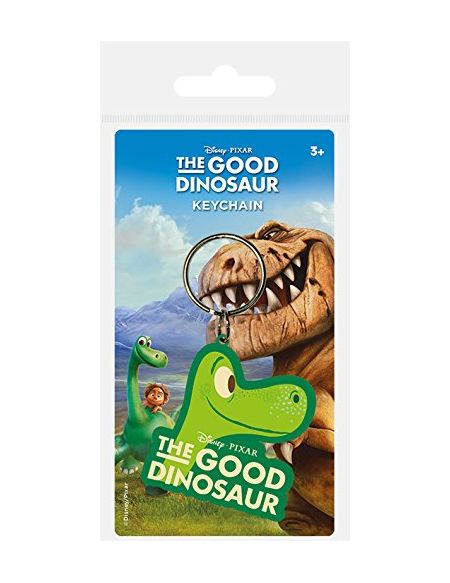 Pyramid International The Good Dinosaur Arlo Porte-clés en Caoutchouc, Multicolore, 4.5 x 6 cm