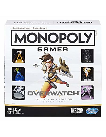 Monopoly Overwatch - Jeu de Societe Edition Collector - Jeu de Plateau - Version Française