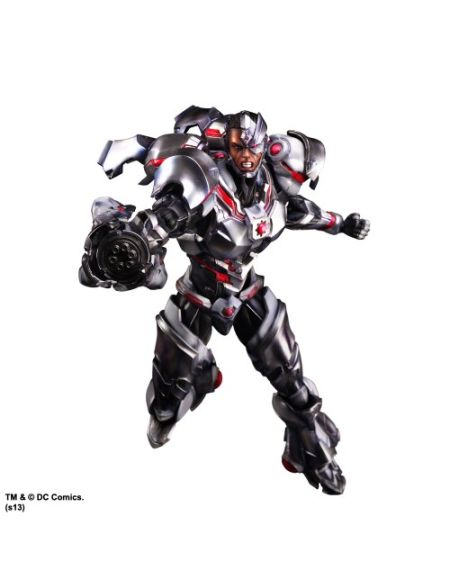 Figurine 'Dc Comics' - Play Arts Kai - Vol. 4 - Cyborg