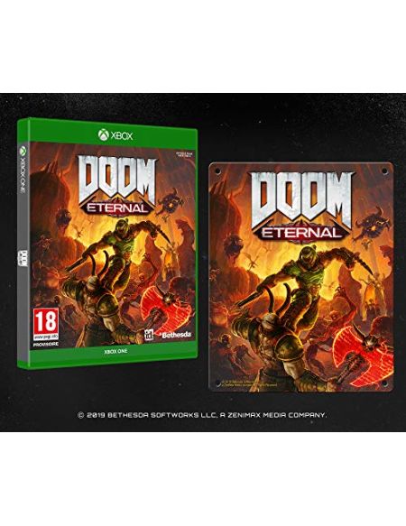 Doom Eternal - édition metal plate exclusive Amazon