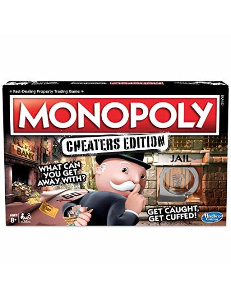 Monopoly Jeu Cheaters Edition Jeu de société - version anglaise