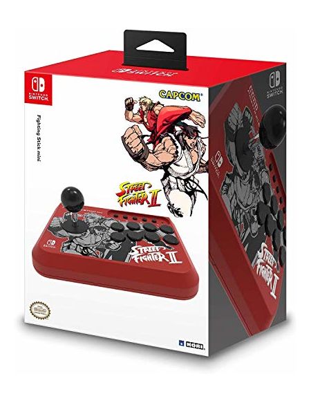 Manette Fighting Stick Mini Street Fighter pour Nintendo Switch - Ryu Edition