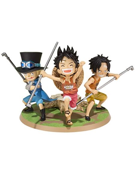 Figurine 'One Piece' : Little Luffy Ace Sabo