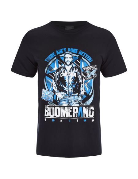 T-Shirt Homme DC Comics Suicide Squad Boomerang - Noir - S - Noir